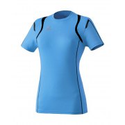 T-shirt RAZOR Running Erima  femme bleu curaçao/noir - 