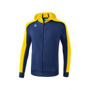 Veste d'entraînement Liga 2.0 avec capuche Erima homme bleu marine/jaune/dark navy - 