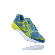 CHAUSSURES DE RUNNING HOKA ONE ONE TRACER 2 HOMME (Storm Blue/Lime Green) - 